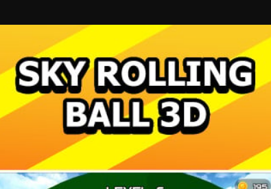 Peli Taivas temppuja Rolling Ball 3D verkossa