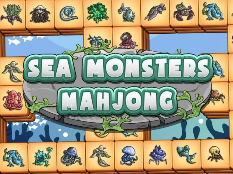 Peli Merihirviöt Mahjong verkossa