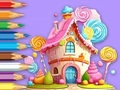 Peli Värityskirja: Lollipop House  verkossa