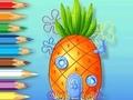 Peli Värityskirja: Ananas-House  verkossa
