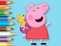 Peli Värityskirja: Peppa lelukarhun kanssa  verkossa