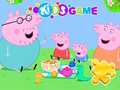 Peli Palapeli: Peppa Pig Family Picnic  verkossa