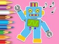 Peli Värityskirja: Robot Dancing  verkossa