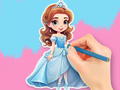 Peli Värityskirja: Chibi Princess  verkossa