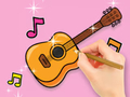 Peli Värityskirja: Star Guitar  verkossa
