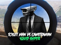 Peli WC Man vs Cameraman Squid Sniper  verkossa