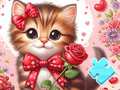 Peli Palapeli: Bowknot Cat  verkossa
