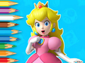 Peli Värityskirja: Nuori prinsessa Peach  verkossa