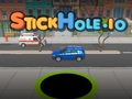Peli Stickhole. io  verkossa