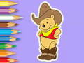 Peli Värityskirja: Cowboy Winnie  verkossa