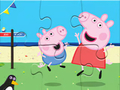 Peli Palapeli: Peppa Fun Day  verkossa