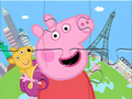 Peli Palapeli: Peppa matkustaa ympäriinsä  verkossa