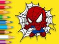 Peli Värityskirja: Baby Spiderman  verkossa