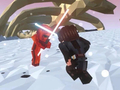 Peli Roblox: Lightsaber -kaksintaistelu verkossa