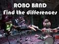 Peli Robot Band - Löydä erot  verkossa