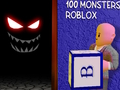 Peli 100 hirviötä Roblox  verkossa