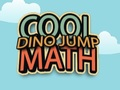 Peli Tyylikäs Dino Jump Math  verkossa