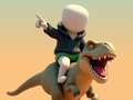 Peli Stickman. Dinosaurusareena verkossa