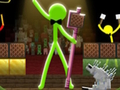 Peli FNF Rush E : Animaatio vs. Minecraft  verkossa