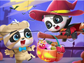 Peli Palapeli: Baby Panda Halloween  verkossa