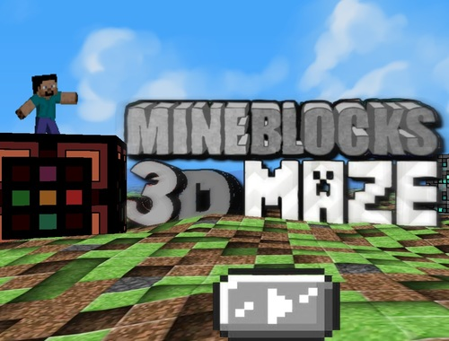 Peli MINBOLCKS 3D -labyrintti verkossa