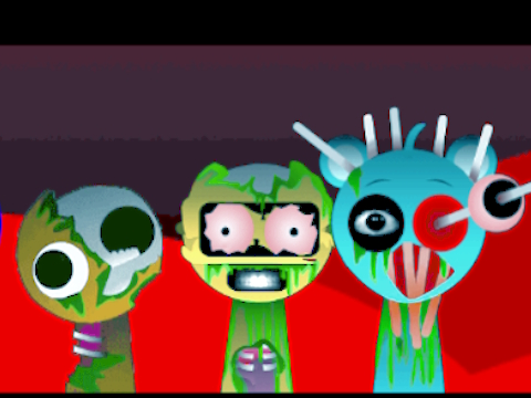 Peli Sprunki Music Scary Beat Box verkossa