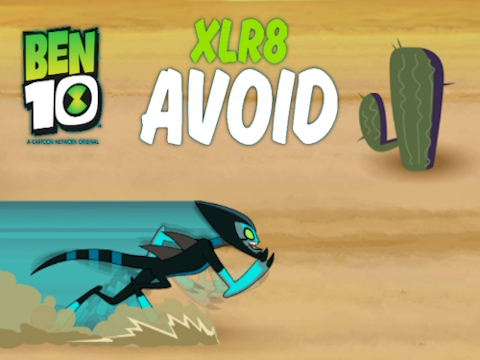 Peli Ben 10 Xlr8 Vältä  verkossa
