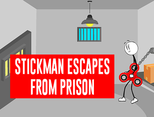 Peli Stickman pakenee vankilasta  verkossa