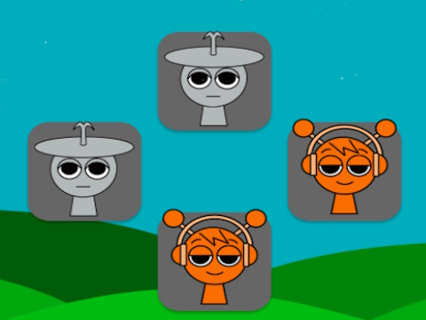 Peli Sprunki Incredibox-muisti  verkossa