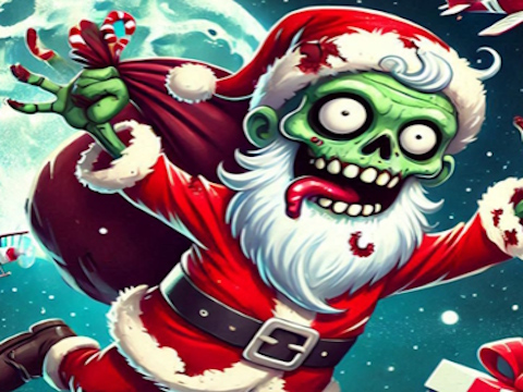 Peli Flappy Zombie Santa -joulupeli  verkossa