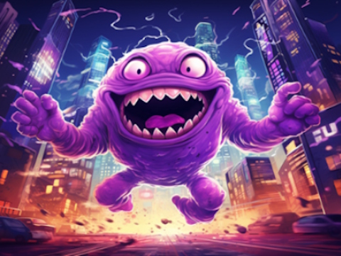 Peli Grimace Shake Gsaw Palapeli verkossa