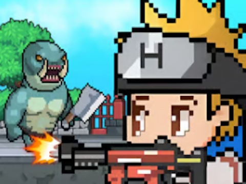Peli Mecha Shoot Pixel RPG verkossa