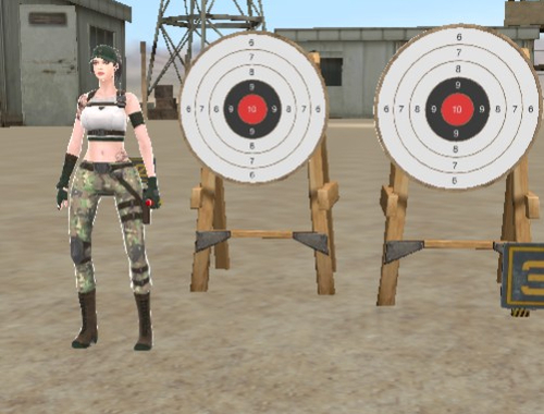 Peli Target Gun -peli  verkossa