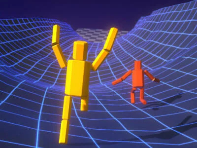 Peli Ragdoll Runner: Juokse, mutta älä riko!  verkossa
