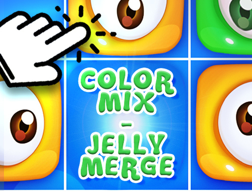 Peli Värisekoitus - Jelly Merge  verkossa