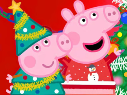 Peli Palapeli: Peppa Pig -jouluvalmistelut  verkossa