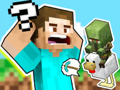 Peli Lasten tietokilpailu: Arvaa Minecraft Voice  verkossa