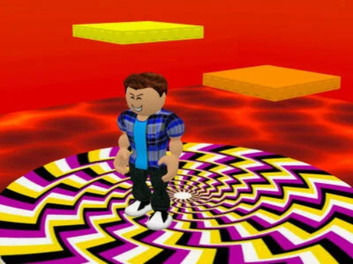 Peli Roblox: Parkour Lava verkossa