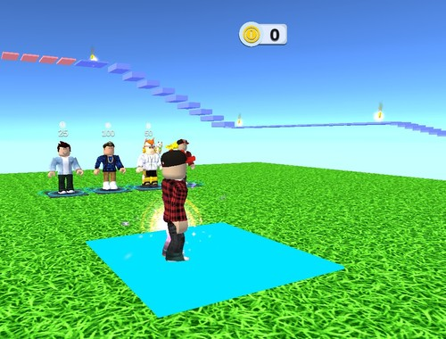 Peli Helppo Obby Jump and Run Challenge verkossa  verkossa