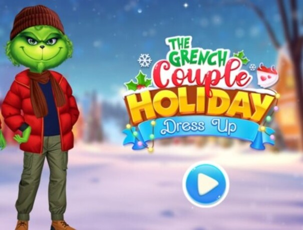 Peli Grinch Couple -pukeutuminen  verkossa