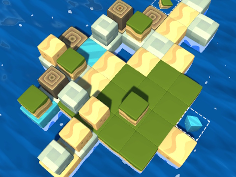 Peli Cube Island: ASMR Relax Puzzle verkossa