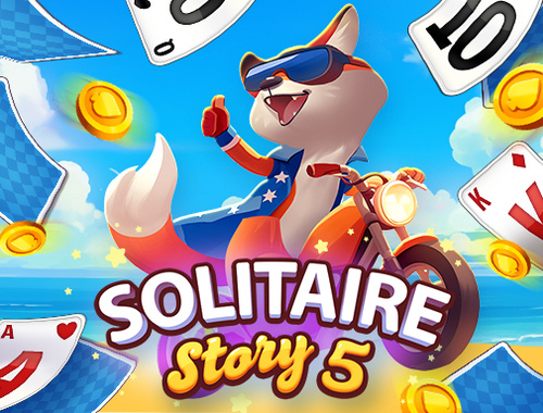 Peli Solitaire Story Tripeaks 5 verkossa