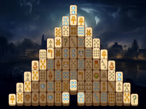 Peli Mahjonggin pyramidit  verkossa