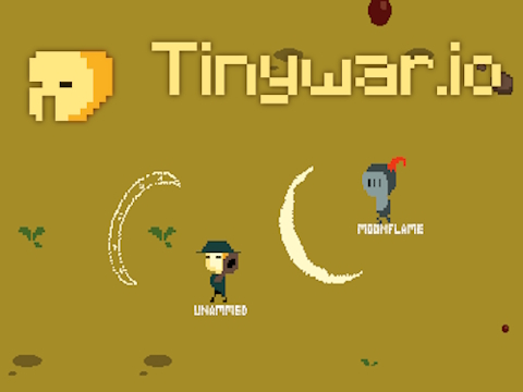 Peli Tinywar. io  verkossa