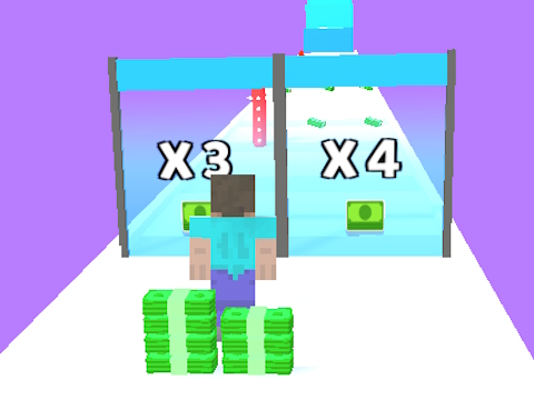 Peli Minecraft Money Stack verkossa