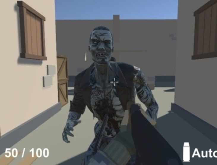Peli Zombie FPS verkossa