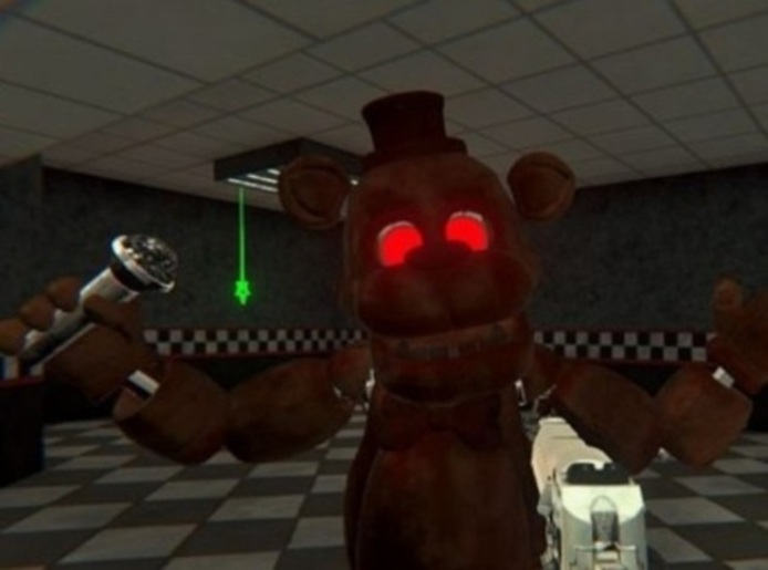 Peli FNAF -isku  verkossa