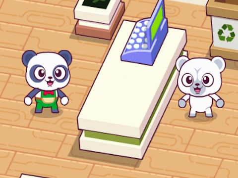 Peli Panda Shop -simulaattori  verkossa