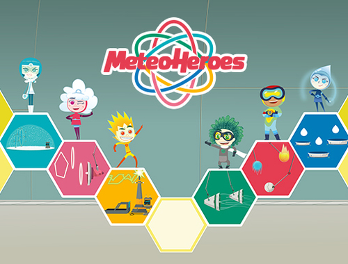 Peli Meteoheroes verkossa