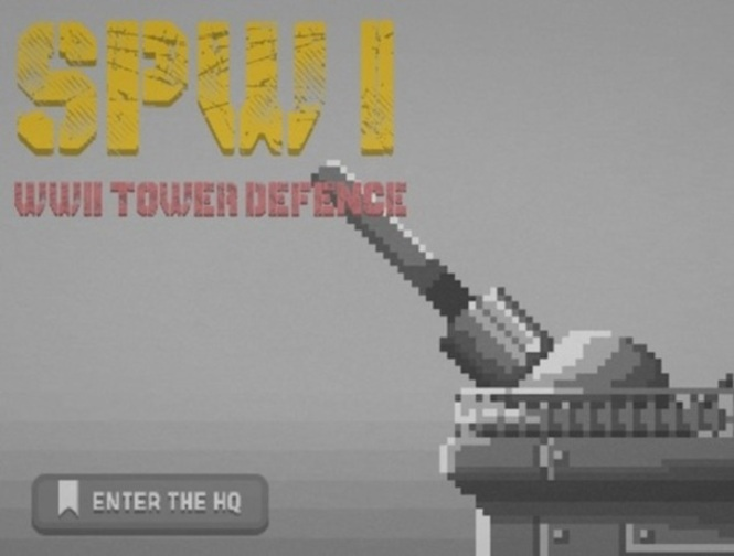 Peli SPW I WW2 -tornin puolustus  verkossa